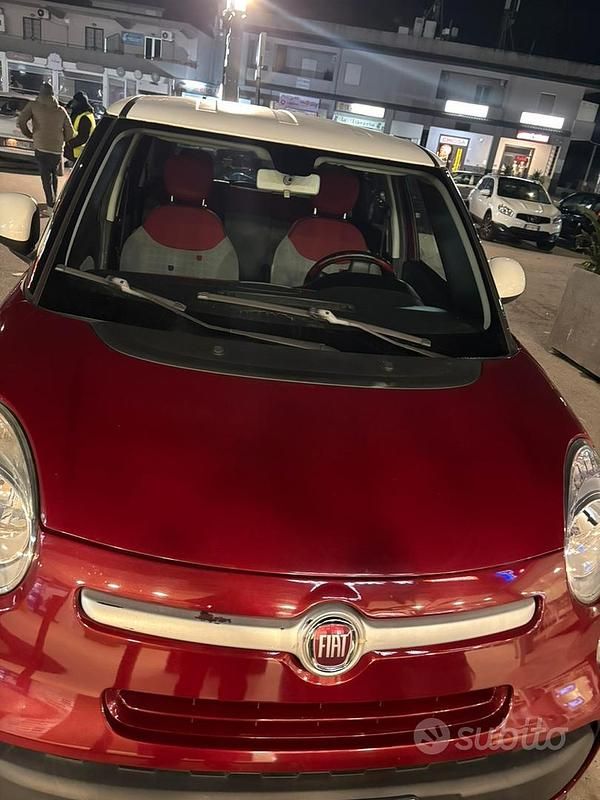 Usata Fiat 500L 95 CV (69 kW) 2012 Rosso Monovolume