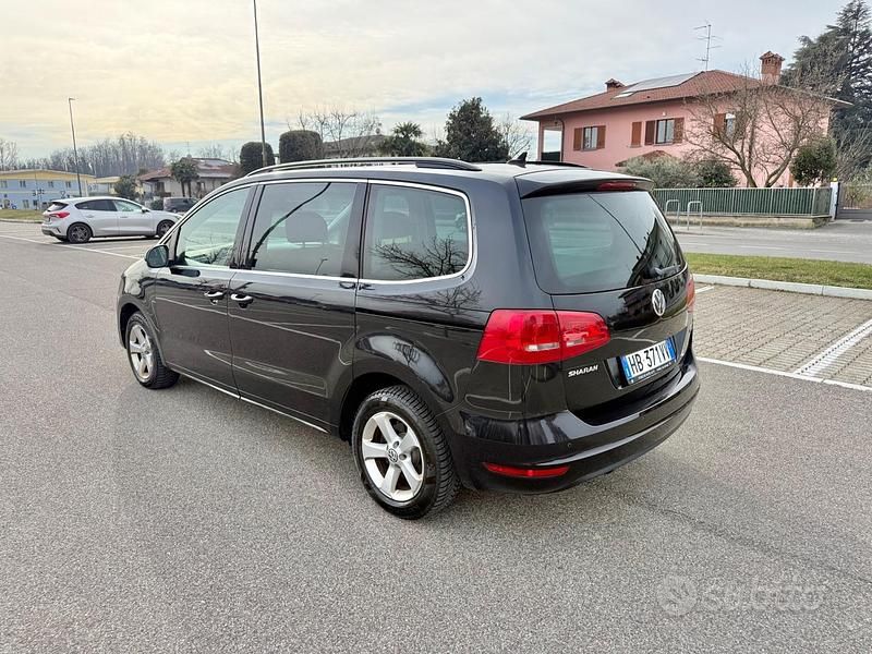 Usata VW Sharan 140 CV (102 kW) 2014 Nero Monovolume