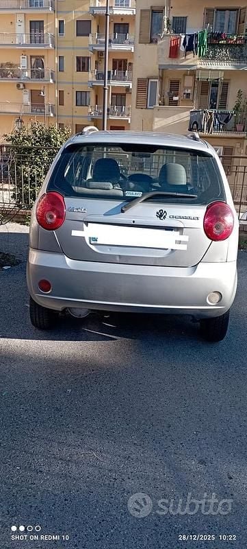 Usata Chevrolet Matiz 67 CV (49 kW) 2007 Grigio Utilitaria