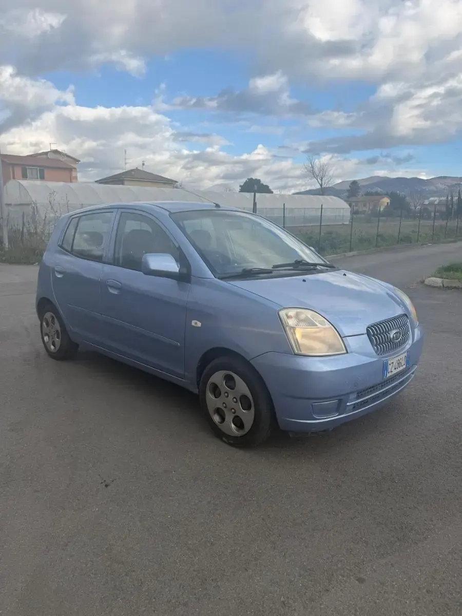 Usata Kia Picanto 65 CV (47 kW) 2005 Blu Utilitaria