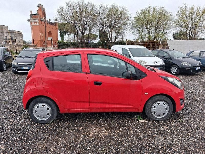 Usata Chevrolet Spark LS 68 CV (50 kW) 2013 Rosso Utilitaria