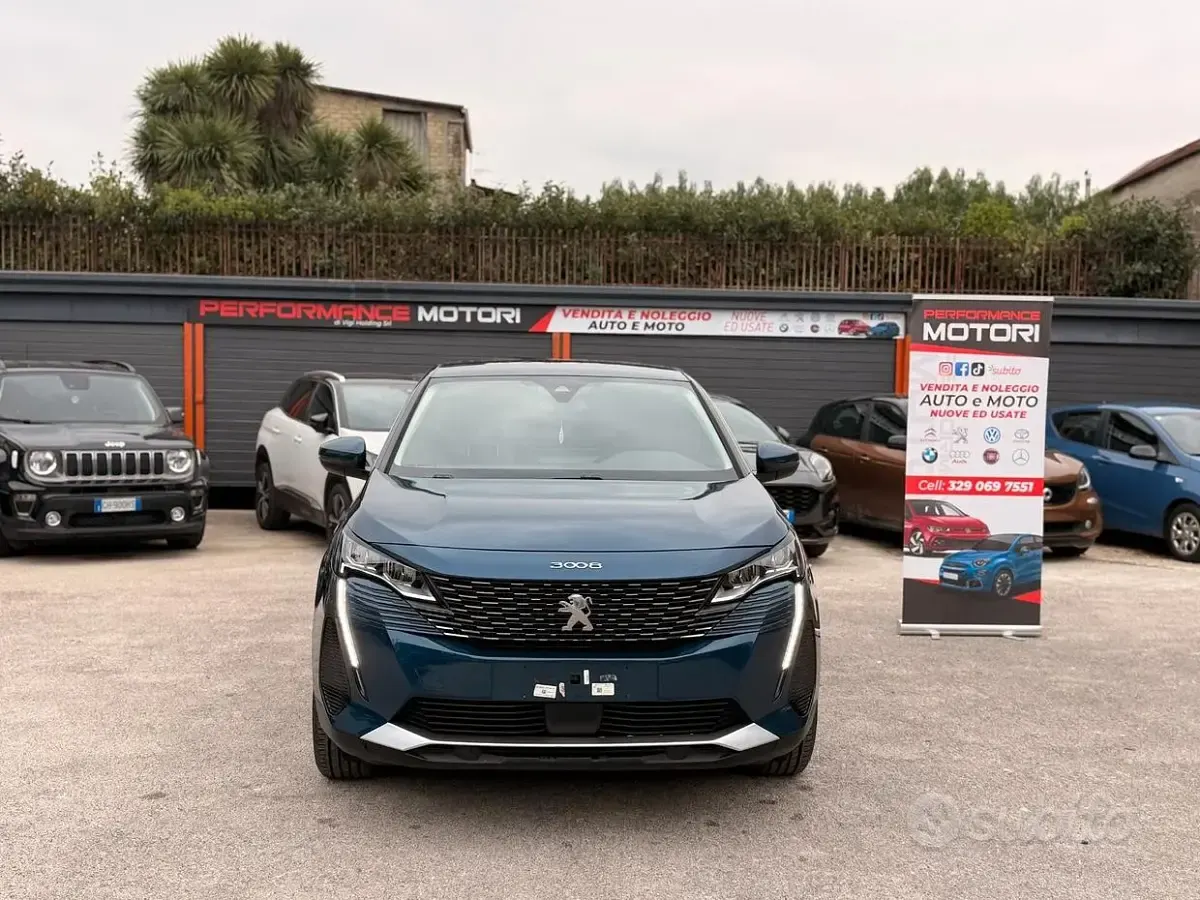 Occasion Peugeot 3008 Active 131 ch (96 kW) 2021 Bleue SUV