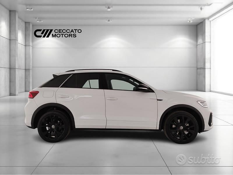 Usata VW T-Roc R-line 150 CV (110 kW) 2022 Bianco SUV