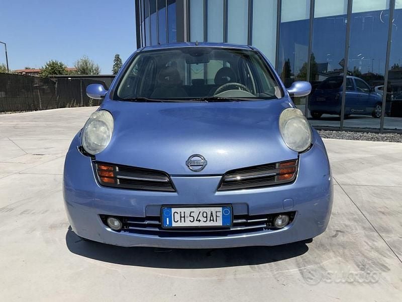 Usata Nissan Micra Acenta 80 CV (58 kW) 2003 Blu/azzurro Utilitaria