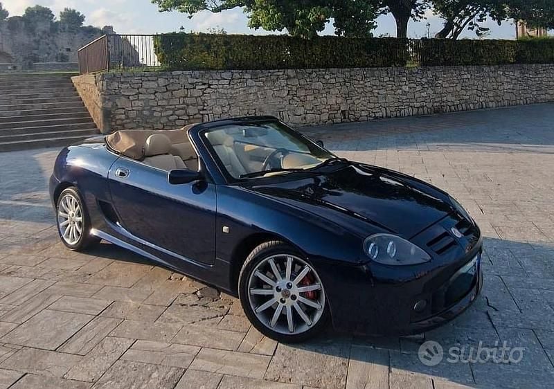 Usata MG TF 160 CV (117 kW) 2004 Blu Cabrio