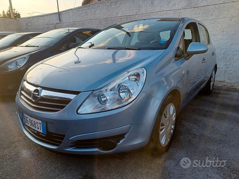 Usata Opel Corsa Enjoy 80 CV (58 kW) 2008 Blu Utilitaria