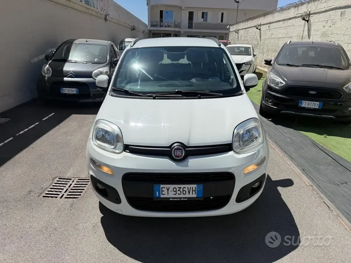 Usata Fiat Panda Lounge 69 CV (50 kW) 2015 Bianco Utilitaria