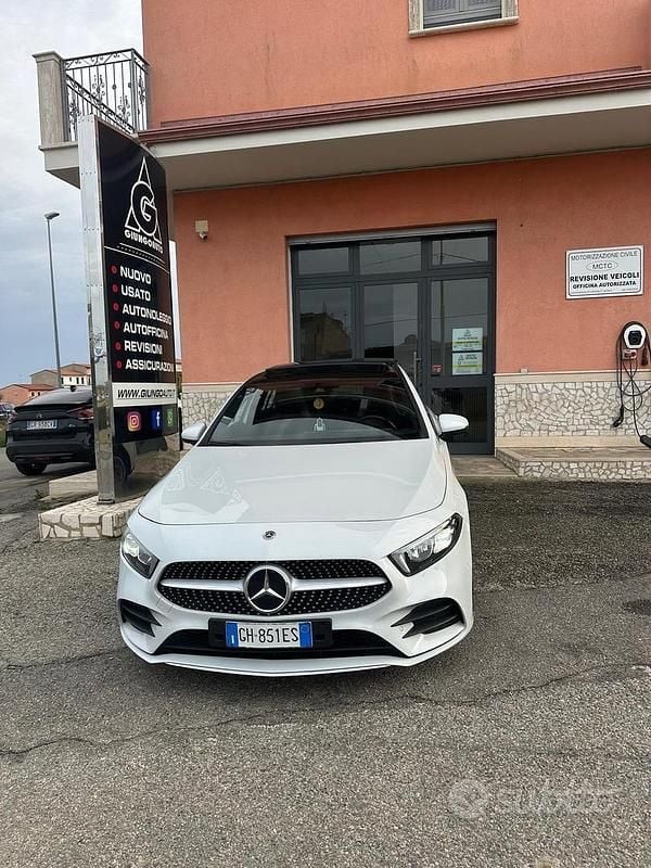 Usata Mercedes A200 Premium 150 CV (110 kW) 2021 Bianco Berlina