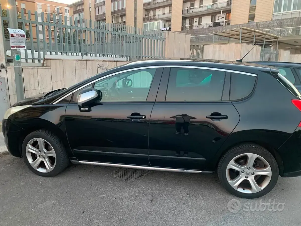 Usata Peugeot 3008 150 CV (110 kW) 2009 Nero Station wagon
