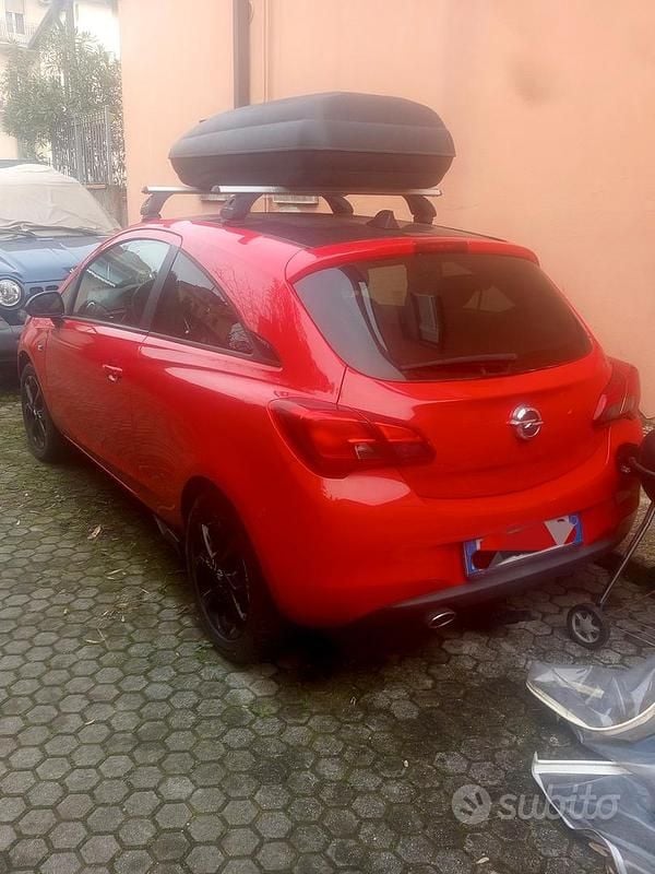 Usata Opel Corsa 100 CV (73 kW) 2016 Rosso Utilitaria