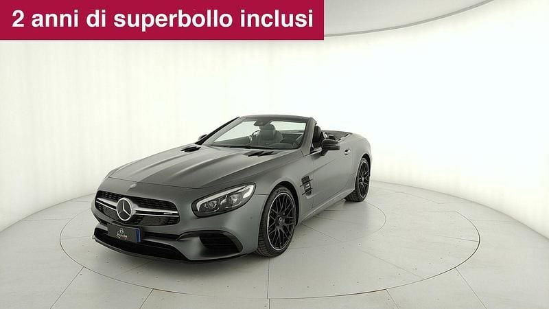 Usata Mercedes SL63 AMG AMG 585 CV (430 kW) 2016 Grigio grafite magno Cabrio