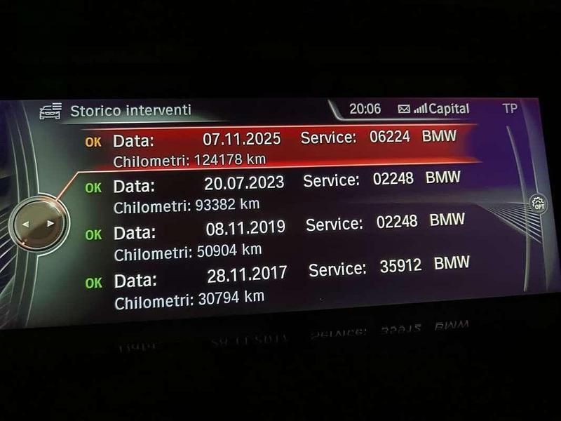 Usata BMW 520 M Sport 190 CV (139 kW) 2017 Blu/azzurro Station wagon