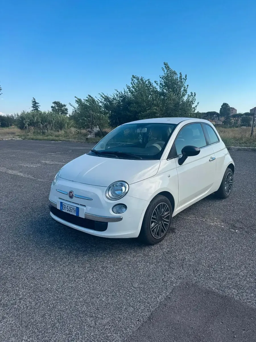 Usata Fiat 500 Lounge 69 CV (50 kW) 2013 Bianco Berlina