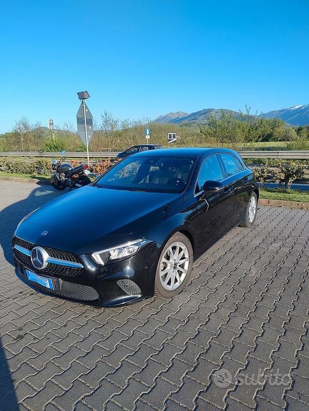 Usata Mercedes A180 Executive 136 CV (100 kW) 2019 Nero Berlina