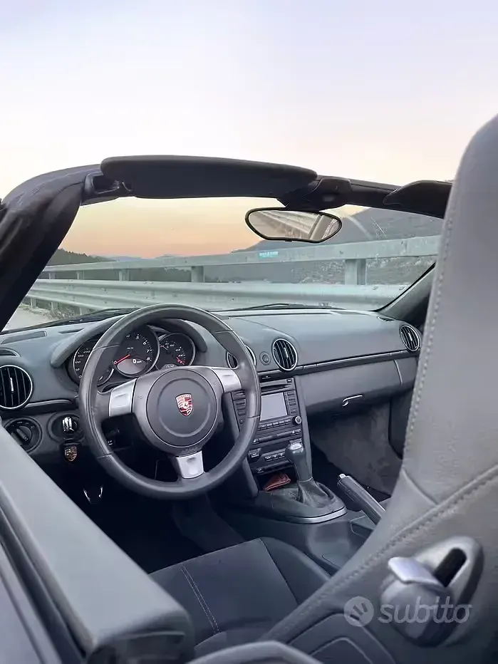 Usata Porsche Boxster 256 CV (188 kW) 2009 Grigio Cabrio
