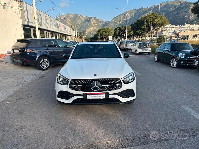 Usata Mercedes GLC220 Premium Plus 194 CV (142 kW) 2020 Bianco Coupé