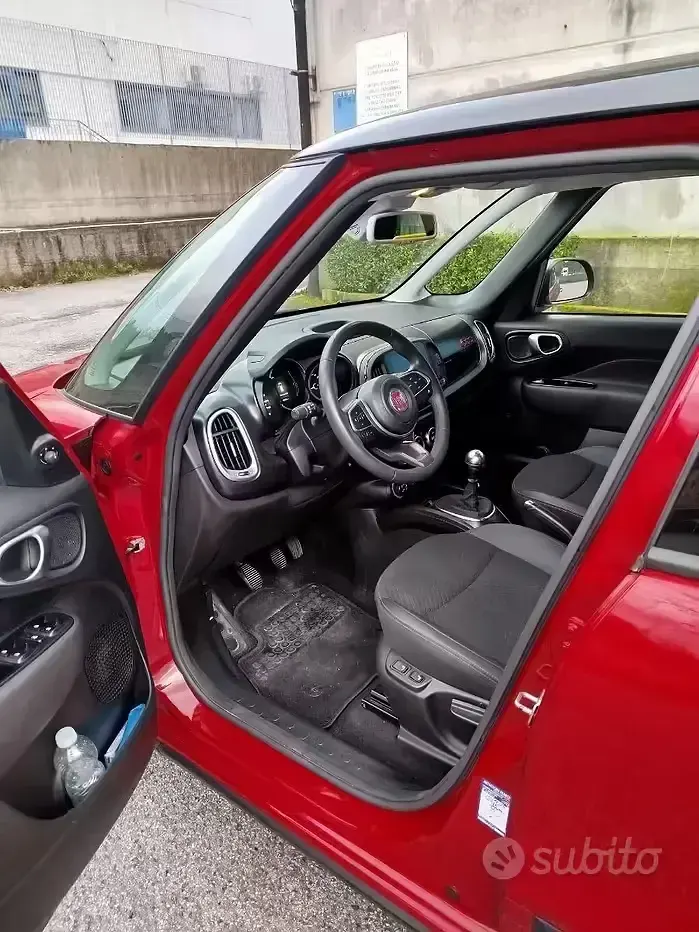 Usata Fiat 500L Cross 95 CV (69 kW) 2022 Rosso Monovolume