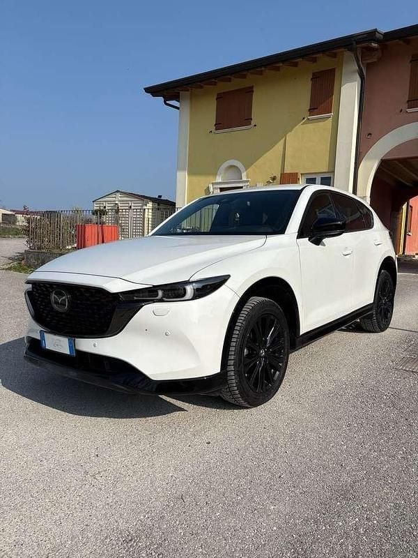 Usata Mazda CX-5 Comfort 150 CV (110 kW) 2024 Snow flake white pearl SUV
