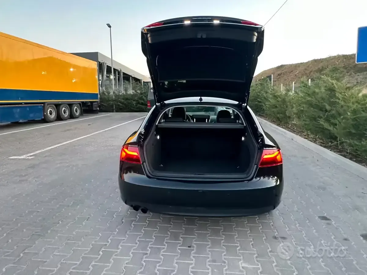 Usata Audi A5 Sportback 177 CV (130 kW) 2013 Nero Utilitaria