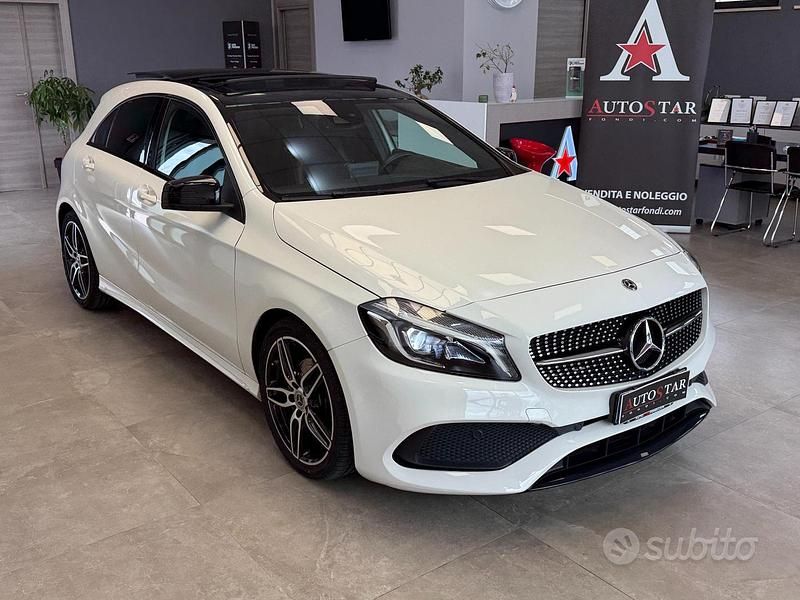 Usata Mercedes A180 Premium 109 CV (80 kW) 2017 Bianco Berlina