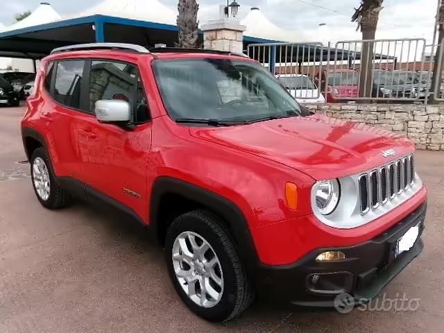 Usata Jeep Renegade Limited 140 CV (102 kW) 2018 Rosso SUV