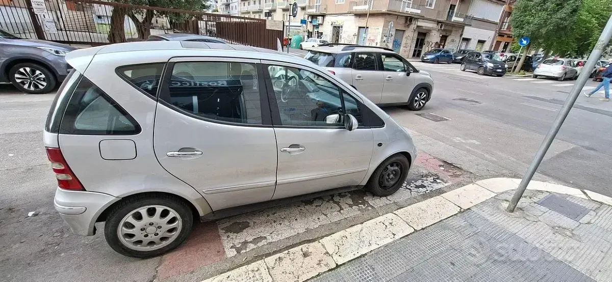 Usata Mercedes A170 Classic 95 CV (69 kW) 2003 Grigio Berlina