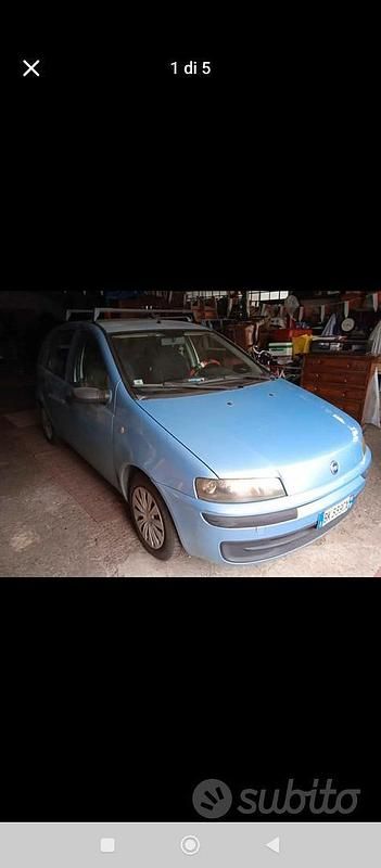 Usata Fiat Punto 2003 Blu Berlina