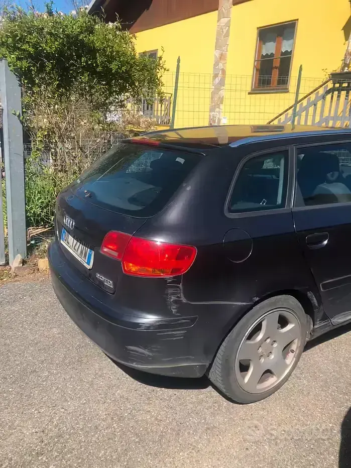 Usata Audi A3 170 CV (125 kW) 2007 Nero Utilitaria