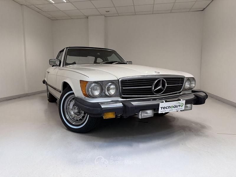 Usata Mercedes SL450 216 CV (158 kW) 1978 Bianco Cabrio