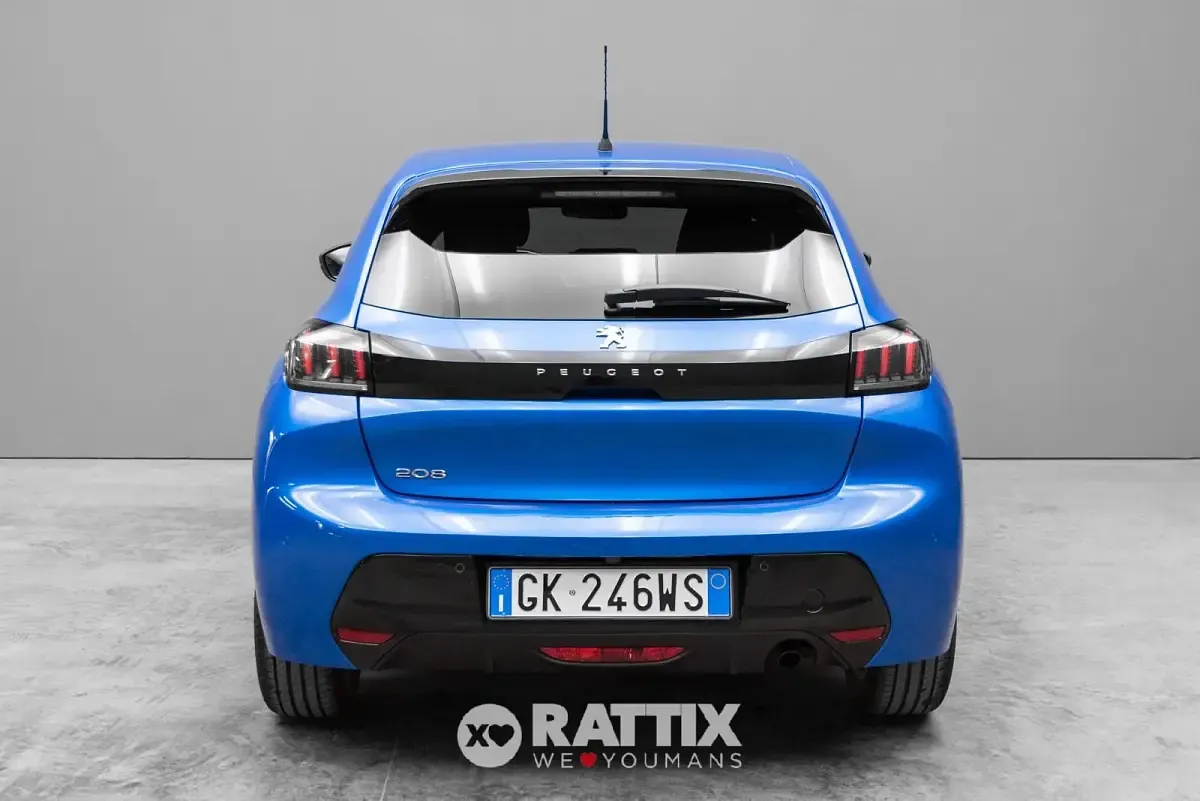 Usata Peugeot 208 Allure 75 CV (55 kW) 2022 Blu Utilitaria