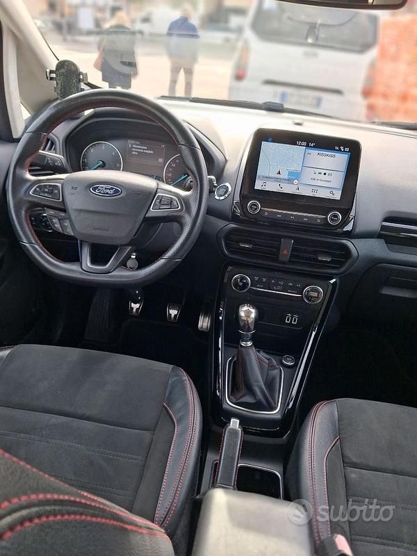 Usata Ford Ecosport ST-Line 99 CV (72 kW) 2019 Bianco SUV