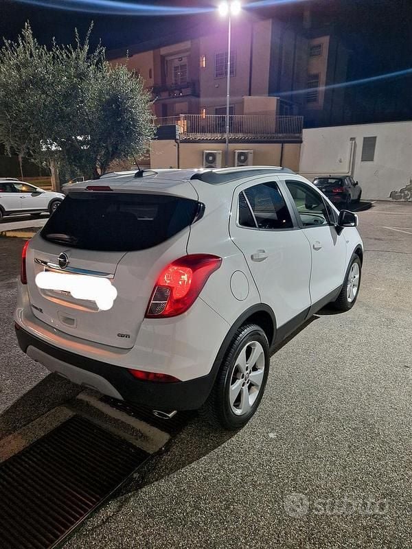Usata Opel Mokka S 110 CV (80 kW) 2018 Bianco SUV