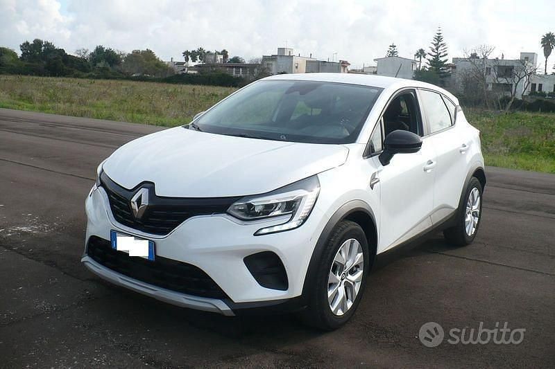 Bianco Usata 2021 Renault Captur Intens SUV | 17.500 € (Molto cara) - Immagine 1/4