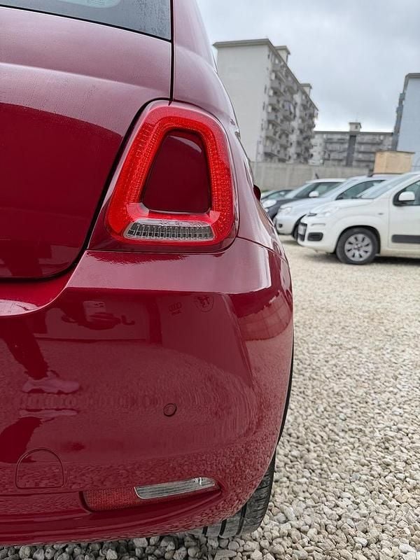 Usata Fiat 500 Lounge 69 CV (50 kW) 2015 Rosso Berlina
