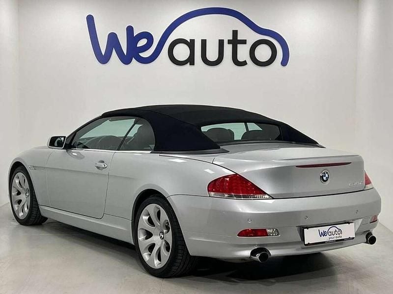 Usata BMW 645 Cabriolet 333 CV (244 kW) 2004 Argento Cabrio