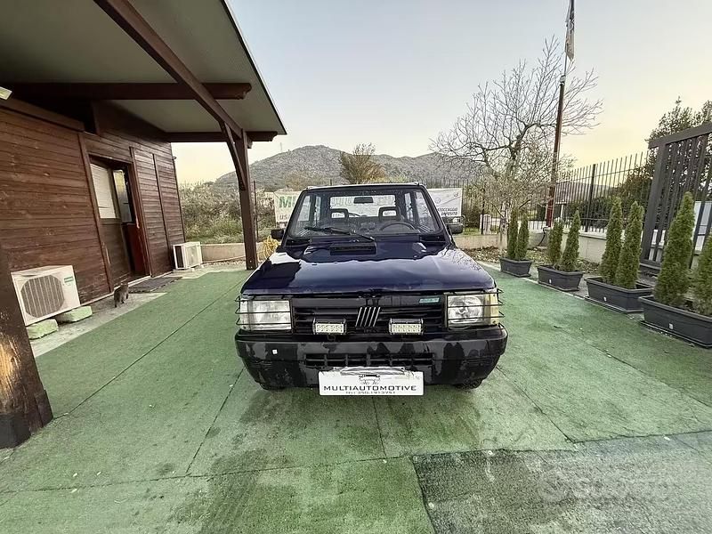Usata Fiat Panda 4x4 54 CV (39 kW) 1995 Blu Utilitaria