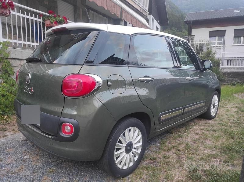 Usata Fiat 500L 95 CV (69 kW) 2017 Verde Monovolume
