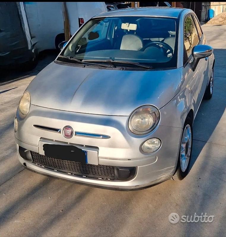 Usata Fiat 500 95 CV (69 kW) 2011 Grigio Utilitaria