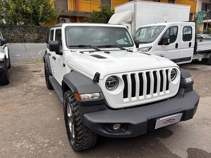 Usata Jeep Wrangler Sport 199 CV (146 kW) 2020 Bianco SUV