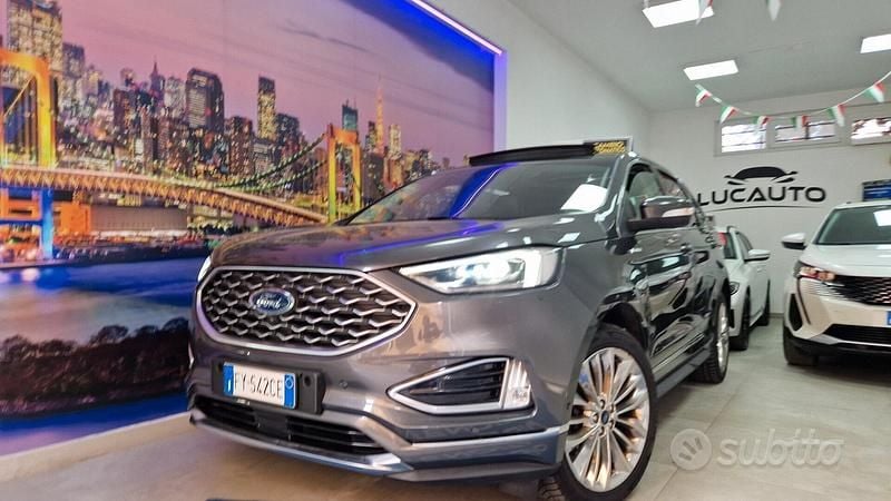 Grigio Usata 2019 Ford Edge Vignale SUV | 22.500 € (Buon prezzo) - Immagine 1/4