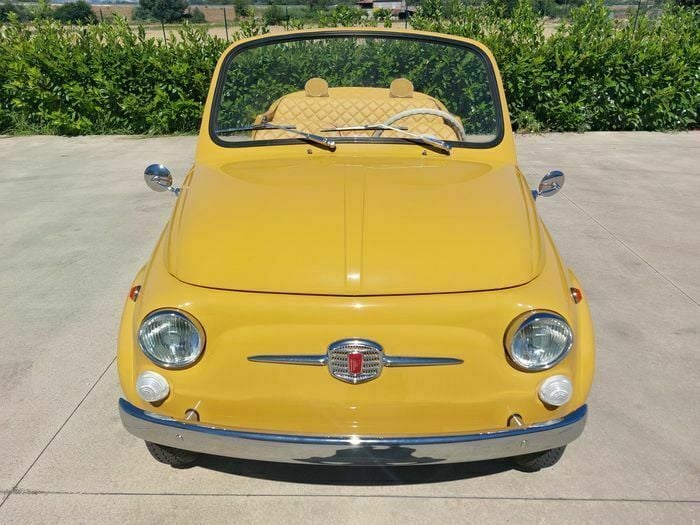 Usata Fiat 500 18 CV (13 kW) 1966 Giallo Utilitaria