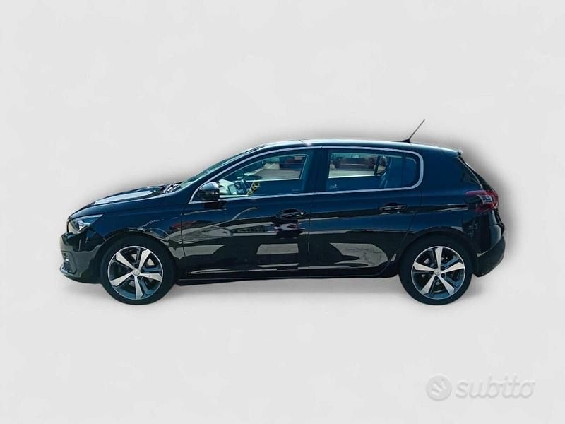 Usata Peugeot 308 GT-line 150 CV (110 kW) 2018 Nero Berlina