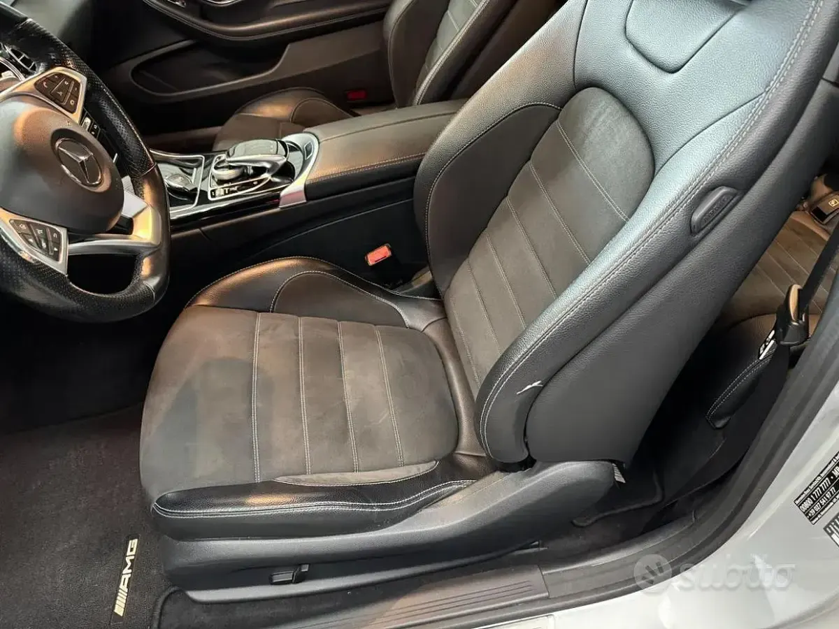 Usata Mercedes C220 Premium 170 CV (125 kW) 2017 Grigio Coupé