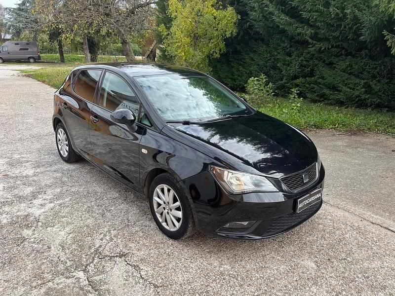 Usata Seat Ibiza 74 CV (54 kW) 2013 Nero Berlina