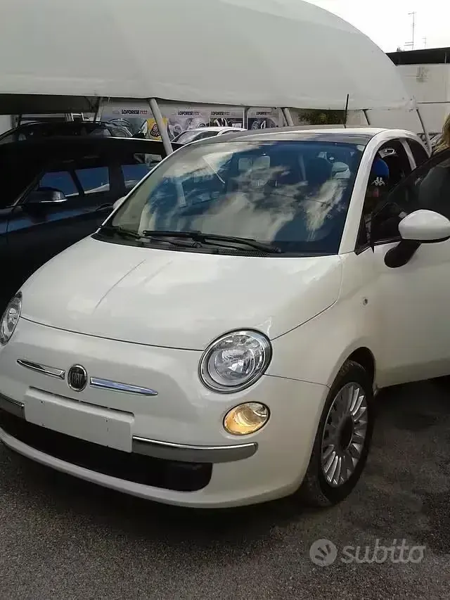 Usata Fiat 500 69 CV (50 kW) 2013 Bianco Utilitaria