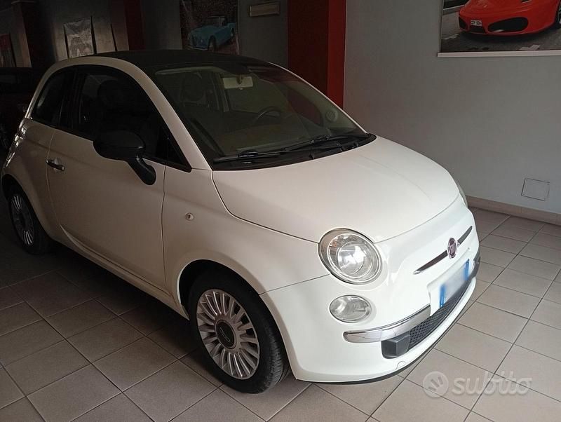 Usata Fiat 500 Lounge 69 CV (50 kW) 2013 Bianco Berlina