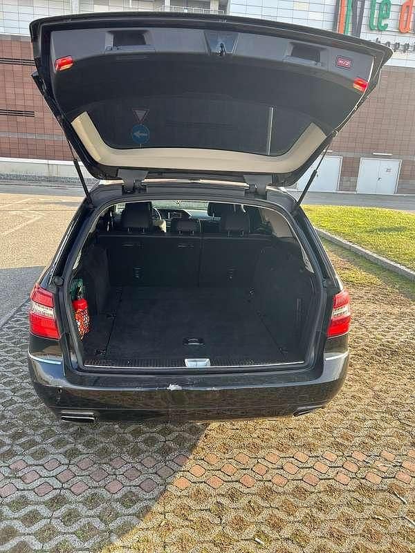 Usata Mercedes E200 Avantgarde 136 CV (100 kW) 2013 Nero Station wagon