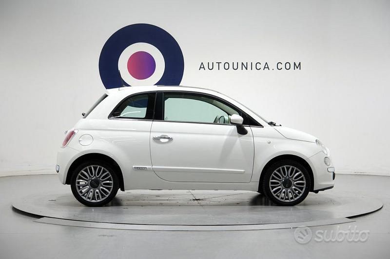 Usata Fiat 500 Lounge 69 CV (50 kW) 2015 Bianco Utilitaria