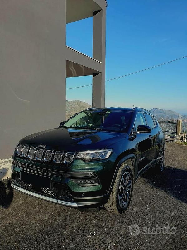 Usata Jeep Compass Limited 120 CV (88 kW) 2021 Verde SUV