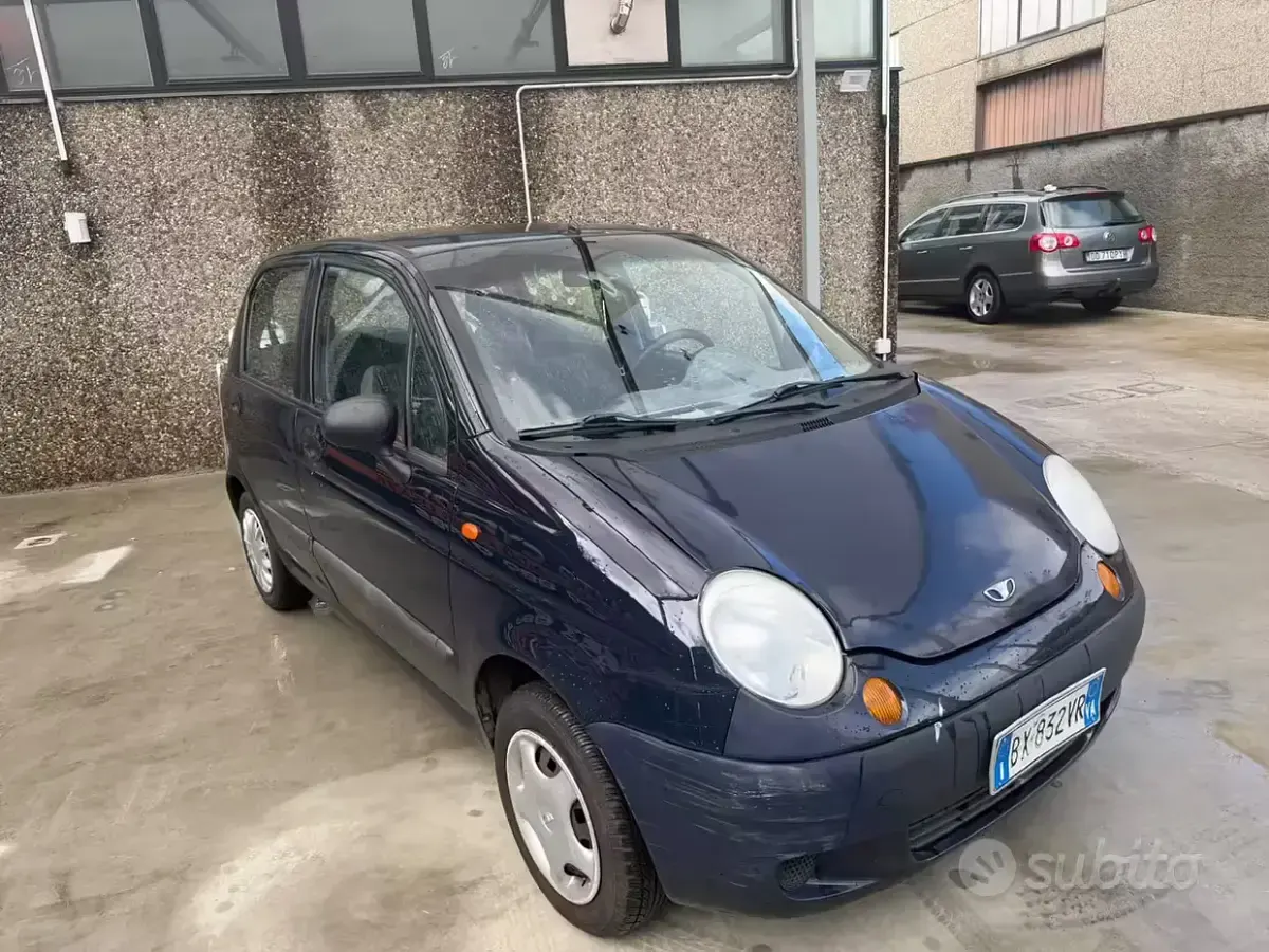 Usata Chevrolet Matiz 51 CV (37 kW) 2002 Blu Utilitaria